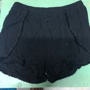 Black dress shorts